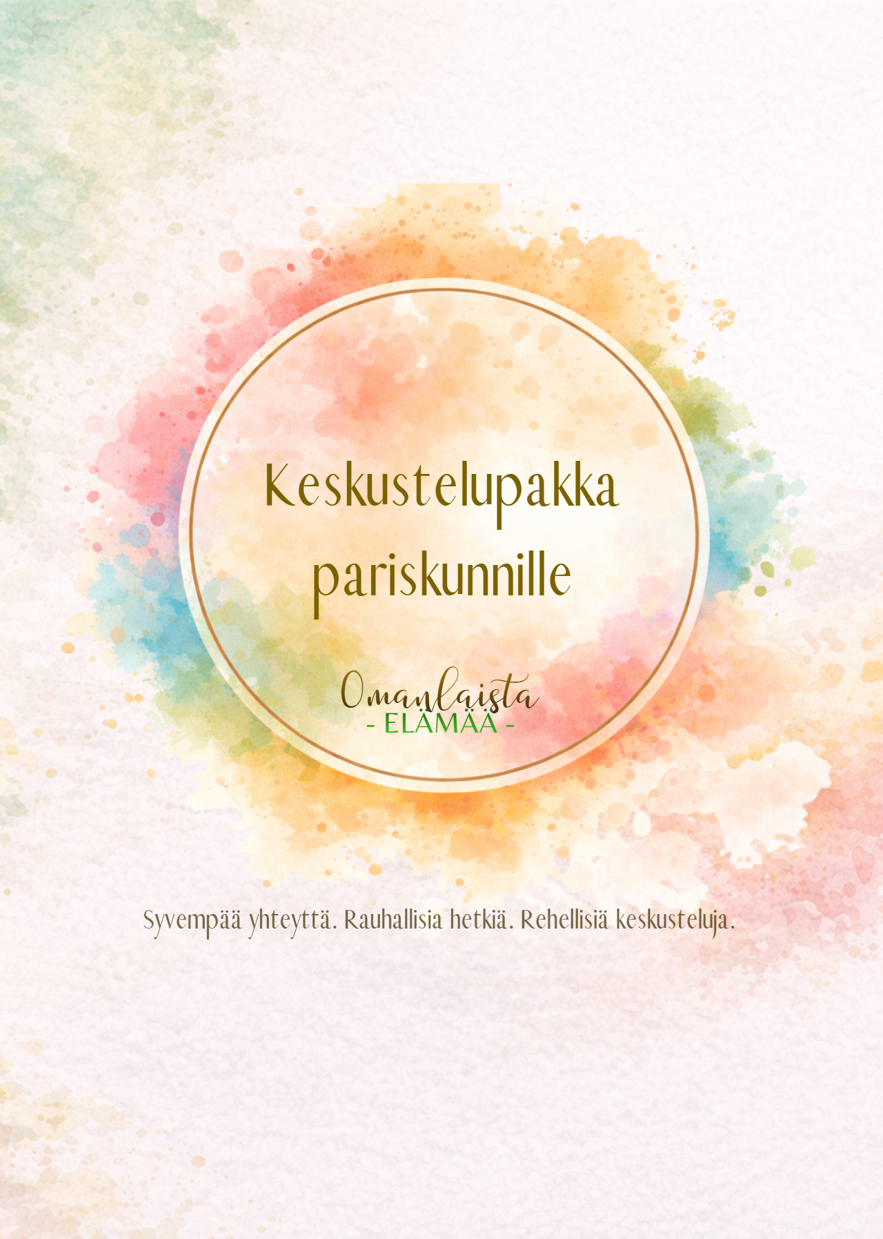 Keskustelupakka pariskunnille