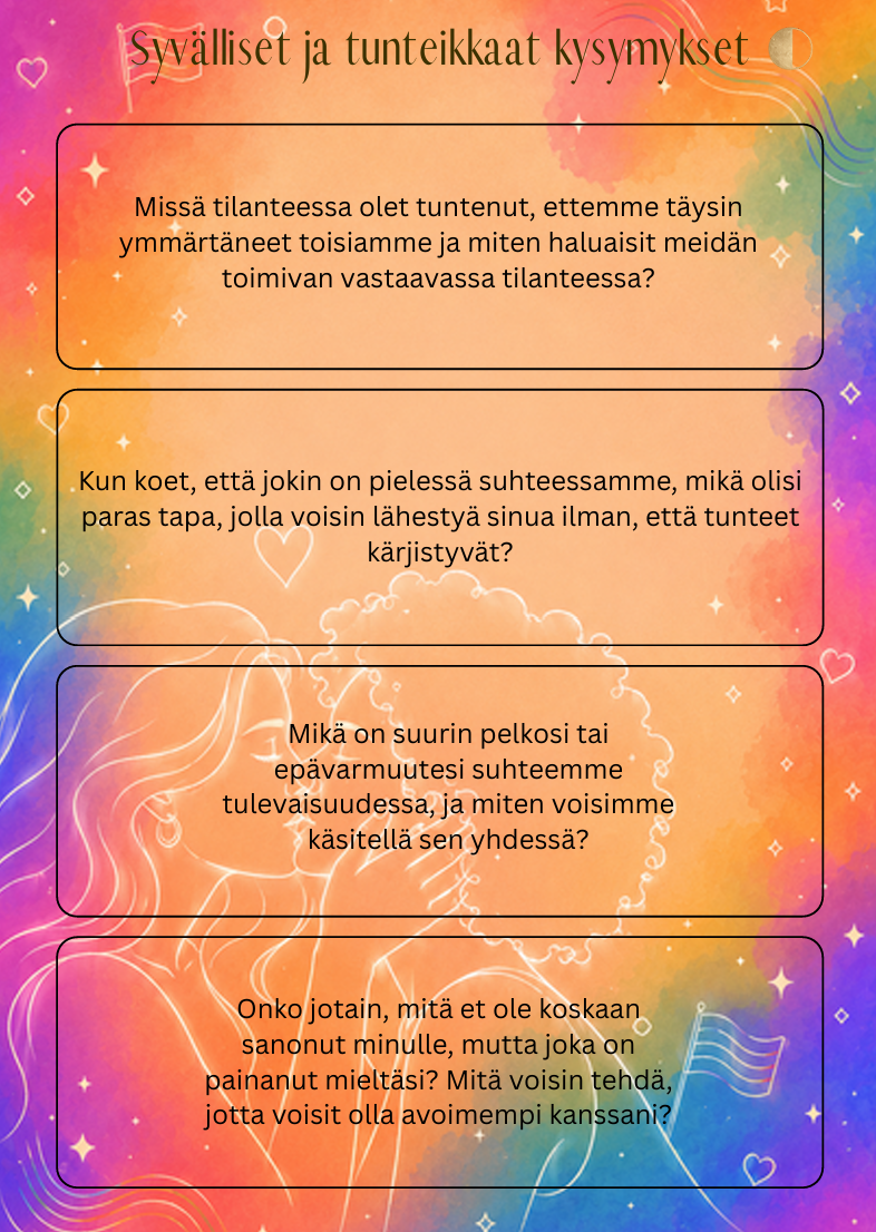 Keskustelupakka pariskunnille x PRIDE